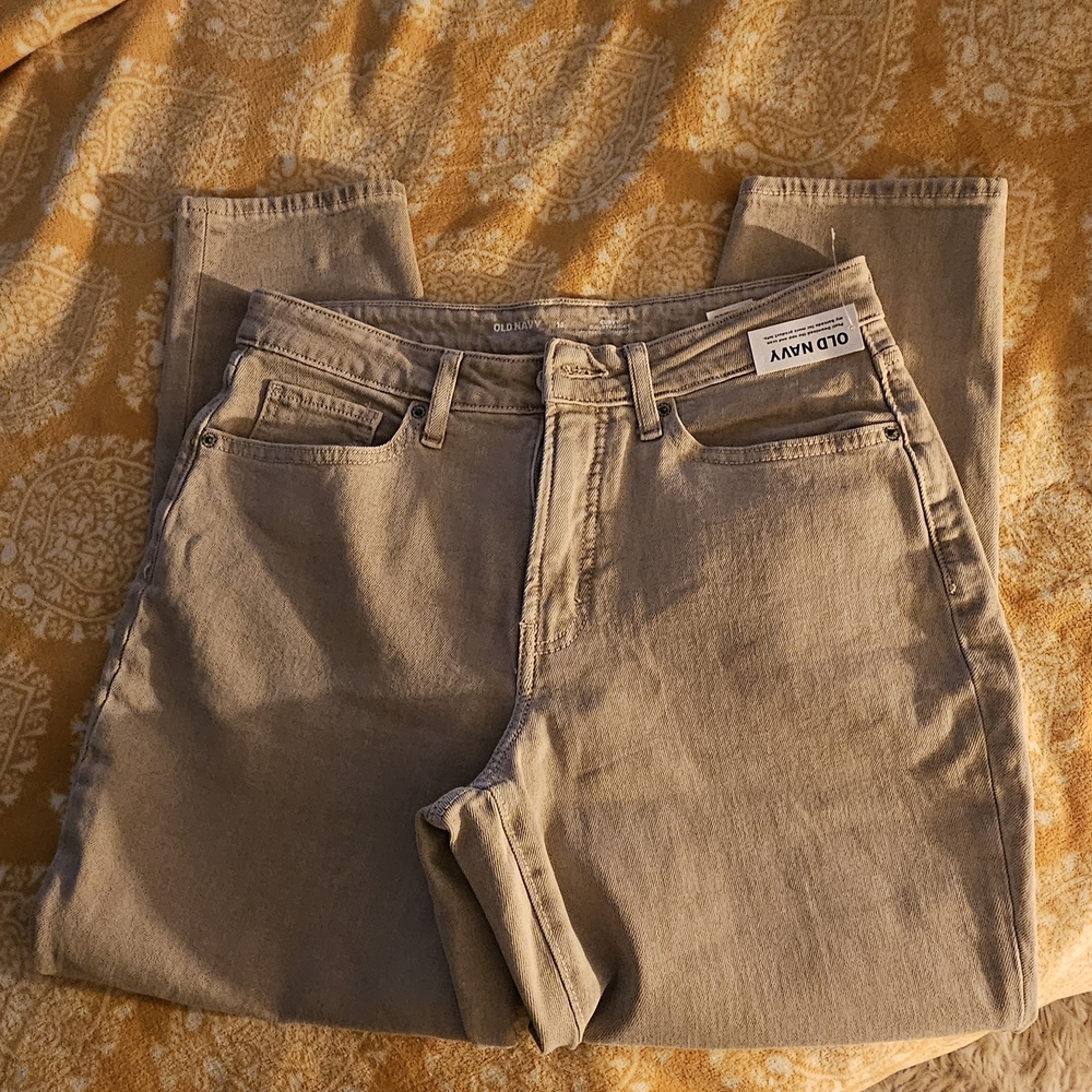 Old Navy Tan Jeans